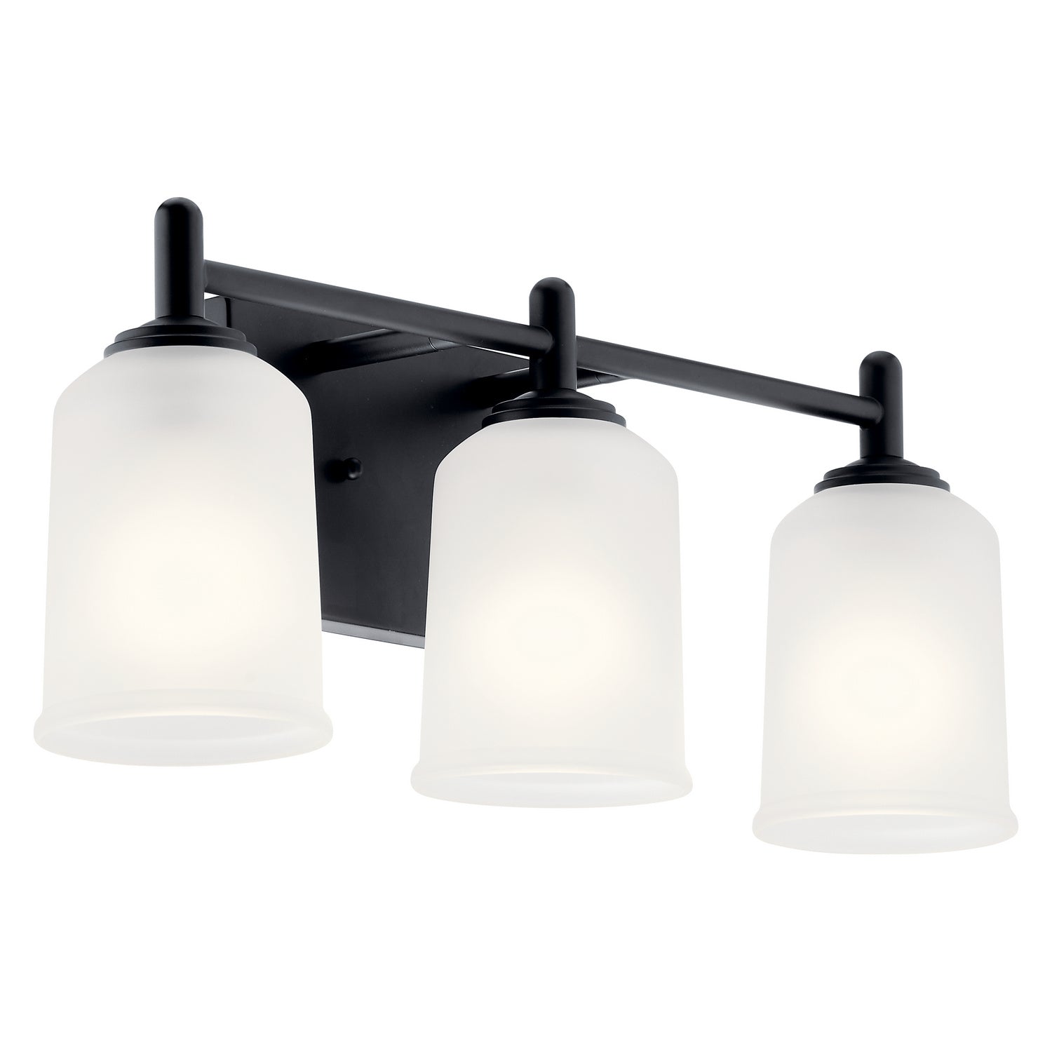 Kichler - 45574BK - Three Light Bath - Shailene - Black