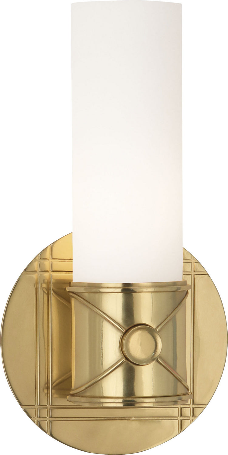 Robert Abbey - 632 - One Light Wall Sconce - Jonathan Adler Maxime - MODERN BRASS