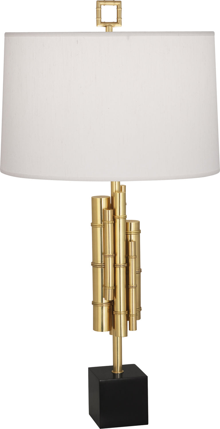 Robert Abbey - 634 - One Light Table Lamp - Jonathan Adler Meurice - Modern Brass w/Matte Black Base