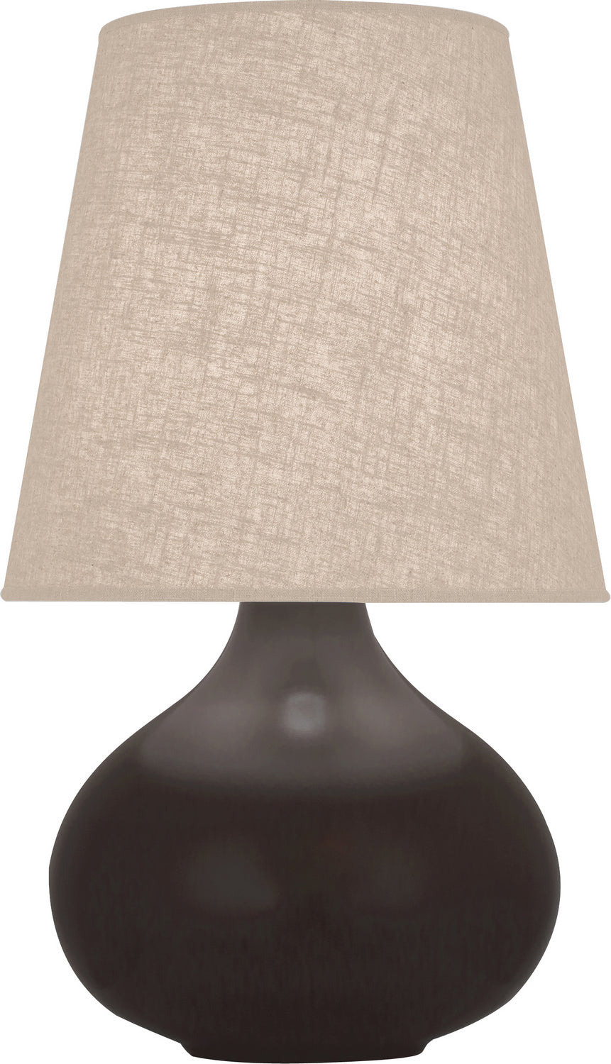 Robert Abbey - MCF91 - One Light Accent Lamp - June - Matte Coffee Glazed Ceramic