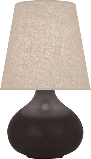 Robert Abbey - MCF91 - One Light Accent Lamp - June - Matte Coffee Glazed Ceramic