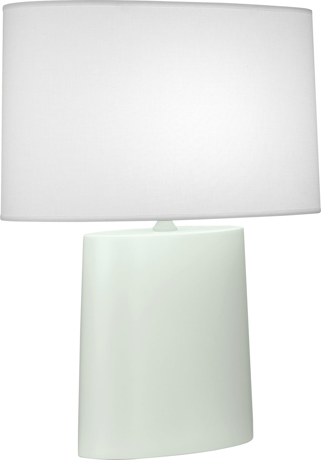 Robert Abbey - MCL03 - One Light Table Lamp - Victor - Matte Celadon Glazed Ceramic