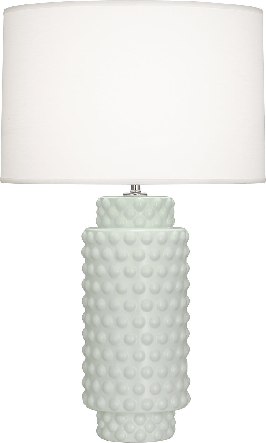 Robert Abbey - MCL08 - One Light Table Lamp - Dolly - Matte Celadon Glazed Textured Ceramic