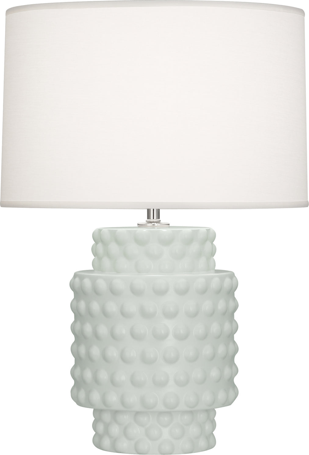 Robert Abbey - MCL09 - One Light Accent Lamp - Small Dolly - Matte Celadon Glazed Textured Ceramic