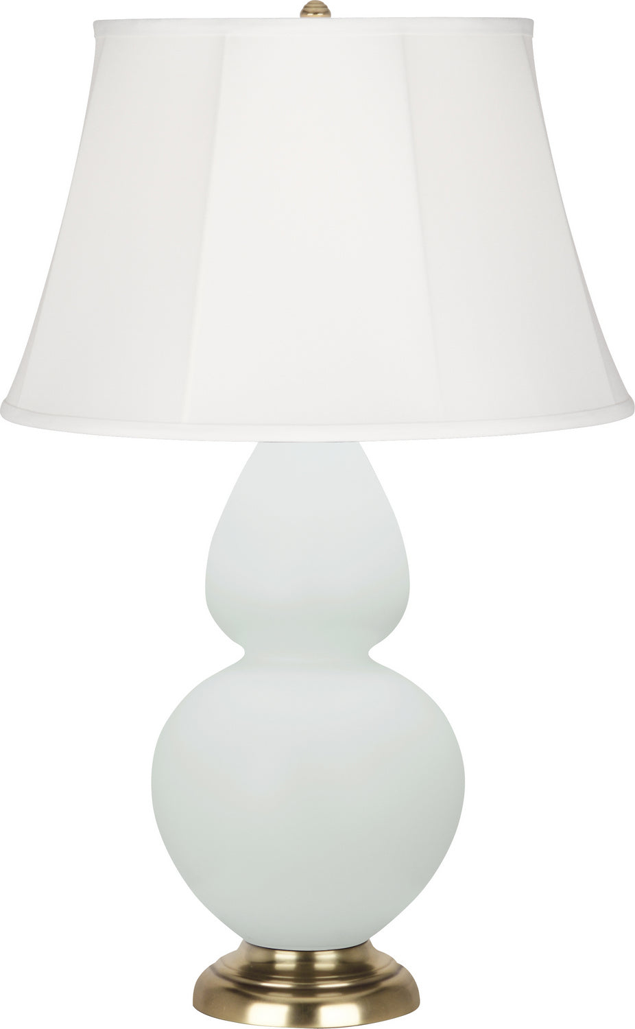 Robert Abbey - MCL54 - One Light Table Lamp - Double Gourd - Matte Celadon Glazed Ceramic