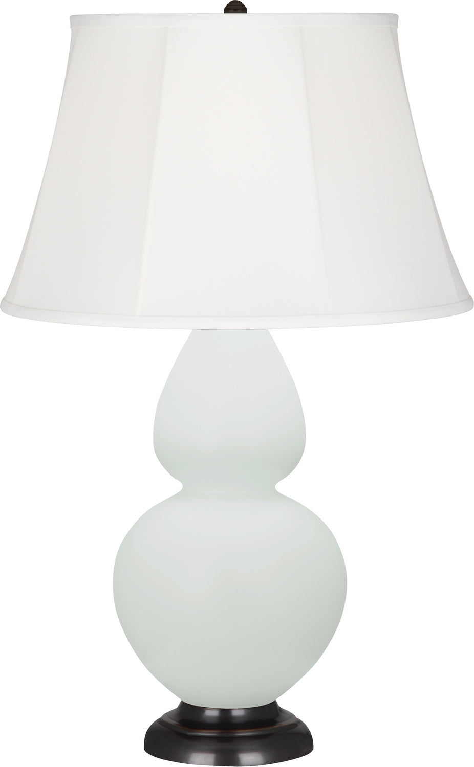 Robert Abbey - MCL56 - One Light Table Lamp - Double Gourd - Matte Celadon Glazed Ceramic