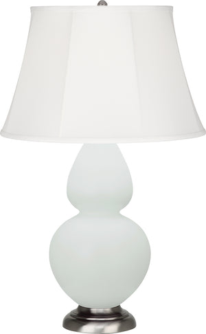 Robert Abbey - MCL58 - One Light Table Lamp - Double Gourd - Matte Celadon Glazed Ceramic