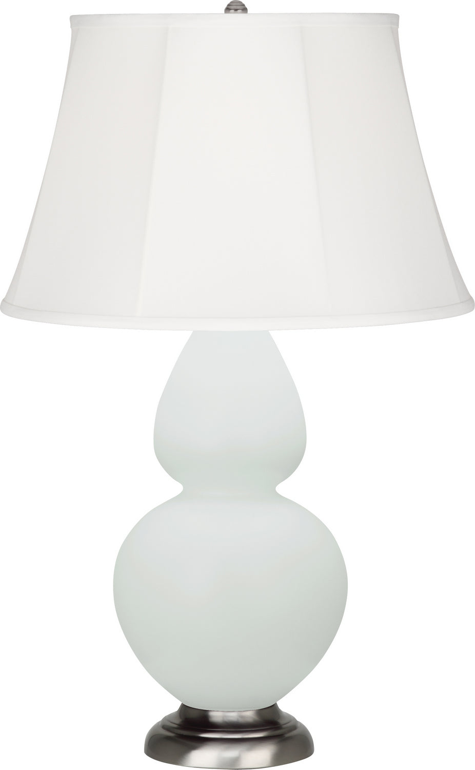 Robert Abbey - MCL58 - One Light Table Lamp - Double Gourd - Matte Celadon Glazed Ceramic