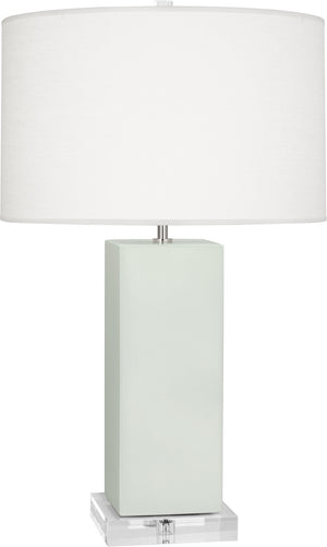 Robert Abbey - MCL95 - One Light Table Lamp - Harvey - Matte Celadon Glazed Ceramic