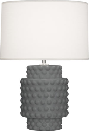 Robert Abbey - MCR09 - One Light Accent Lamp - Dolly - Matte Ash Glazed Textured Ceramic