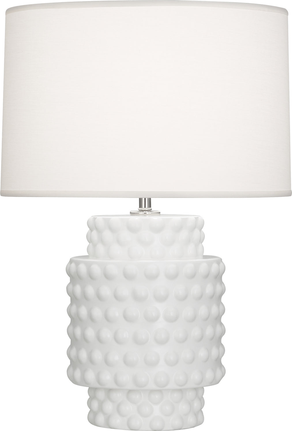 Robert Abbey - MLY09 - One Light Accent Lamp - Small Dolly - Matte Lily Glazed Textured Ceramic