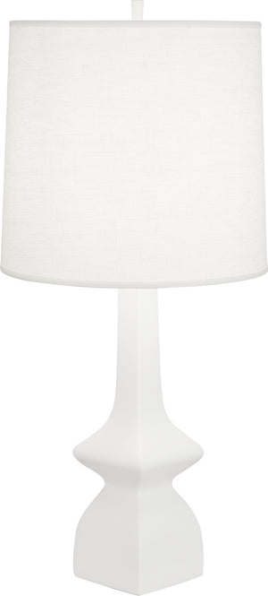 Robert Abbey - MLY10 - One Light Table Lamp - Jasmine - MATTE LILY GLAZED CERAMIC