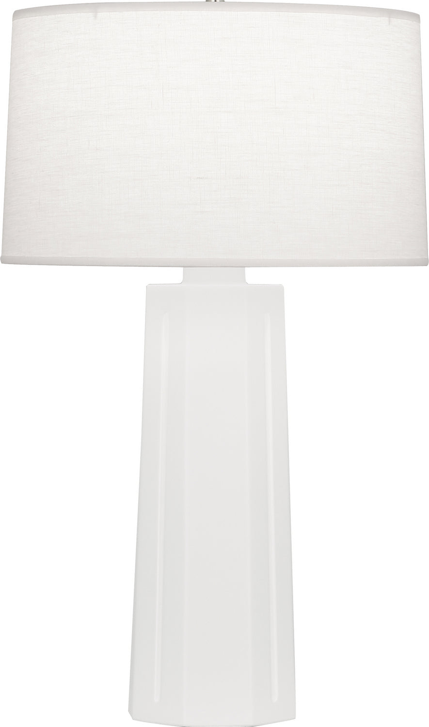 Robert Abbey - MLY60 - One Light Table Lamp - Mason - Matte Lily Glazed Ceramic