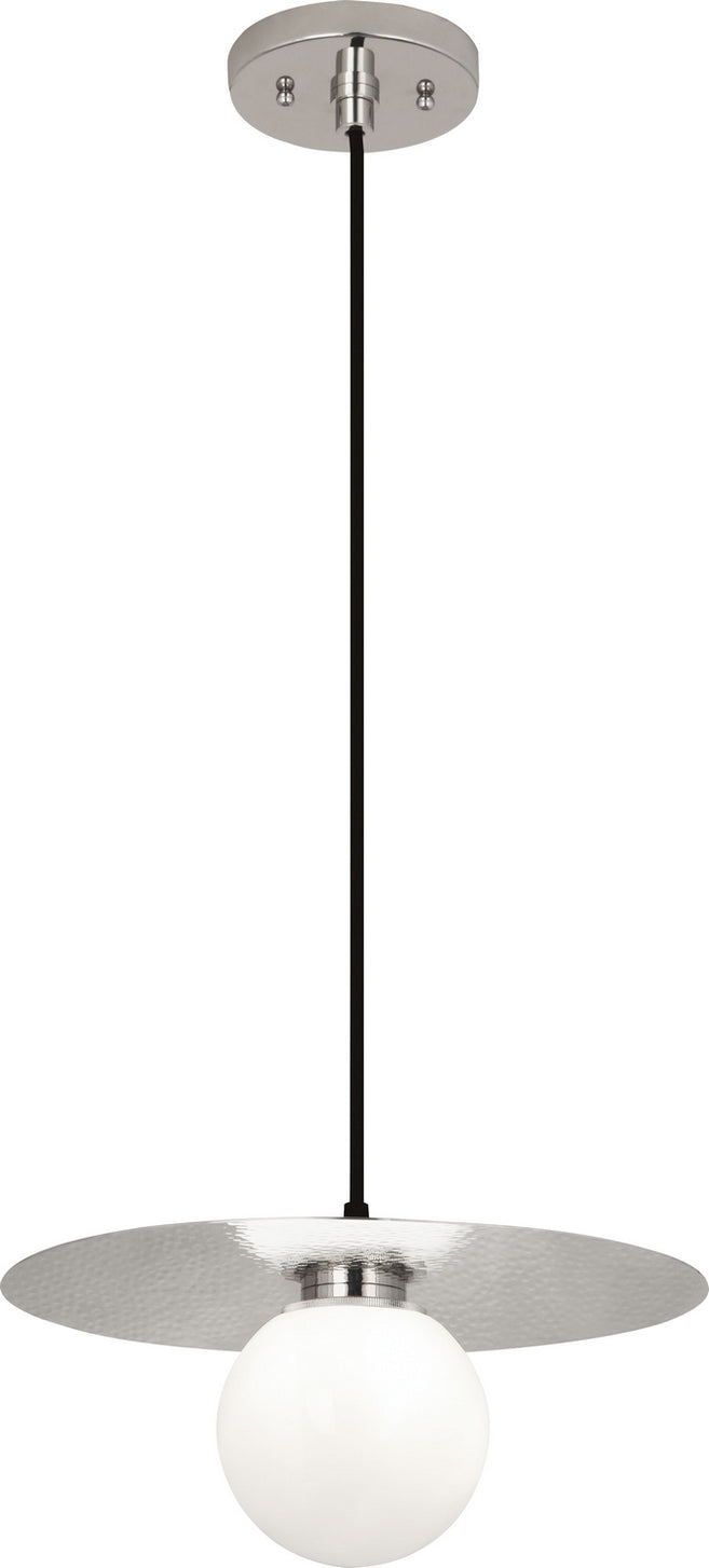 Robert Abbey - S9876 - LED Pendant - Dal - Polished Nickel w/White