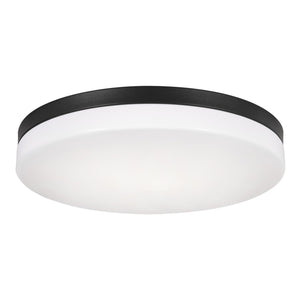 AFX Lighting - OSCF14LAJD1BK - LED Flush Mount - Oscar - Black