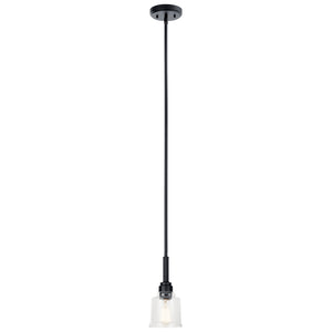 Kichler - 52399BK - One Light Mini Pendant - Aivian - Black