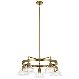 Kichler - 52403BNB - Five Light Chandelier - Eastmont - Brushed Brass