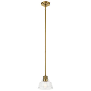 Kichler - 52405BNB - One Light Mini Pendant - Eastmont - Brushed Brass