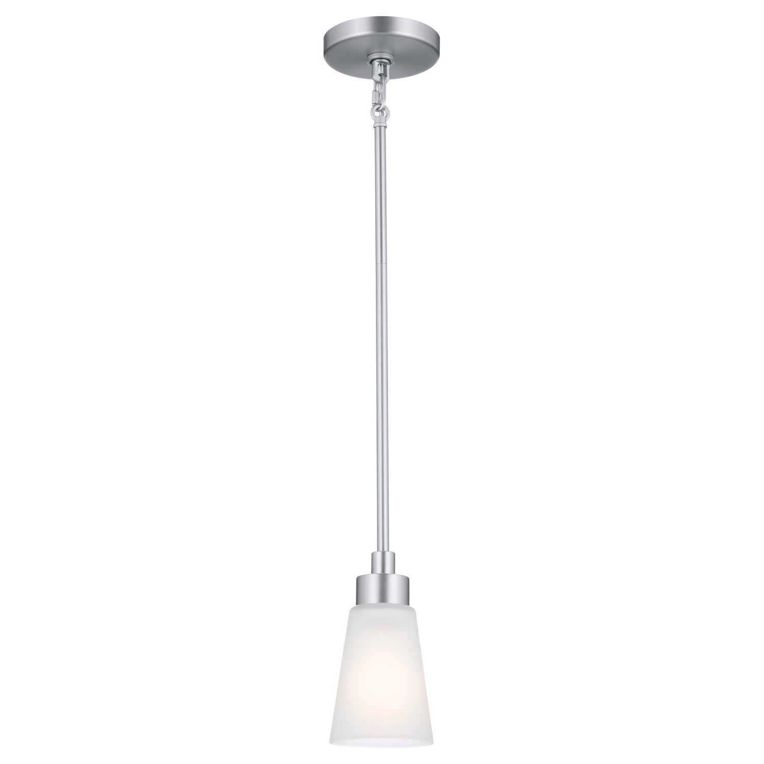 Kichler - 52444NI - One Light Mini Pendant - Erma - Brushed Nickel