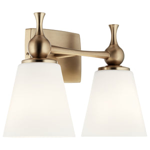 Kichler - 55091CPZ - Two Light Bath - Cosabella - Champagne Bronze