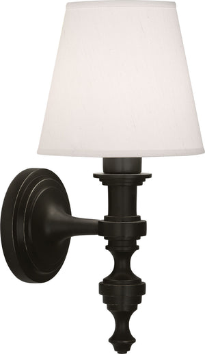Robert Abbey - Z1224 - One Light Wall Sconce - Arthur - DEEP PATINA BRONZE
