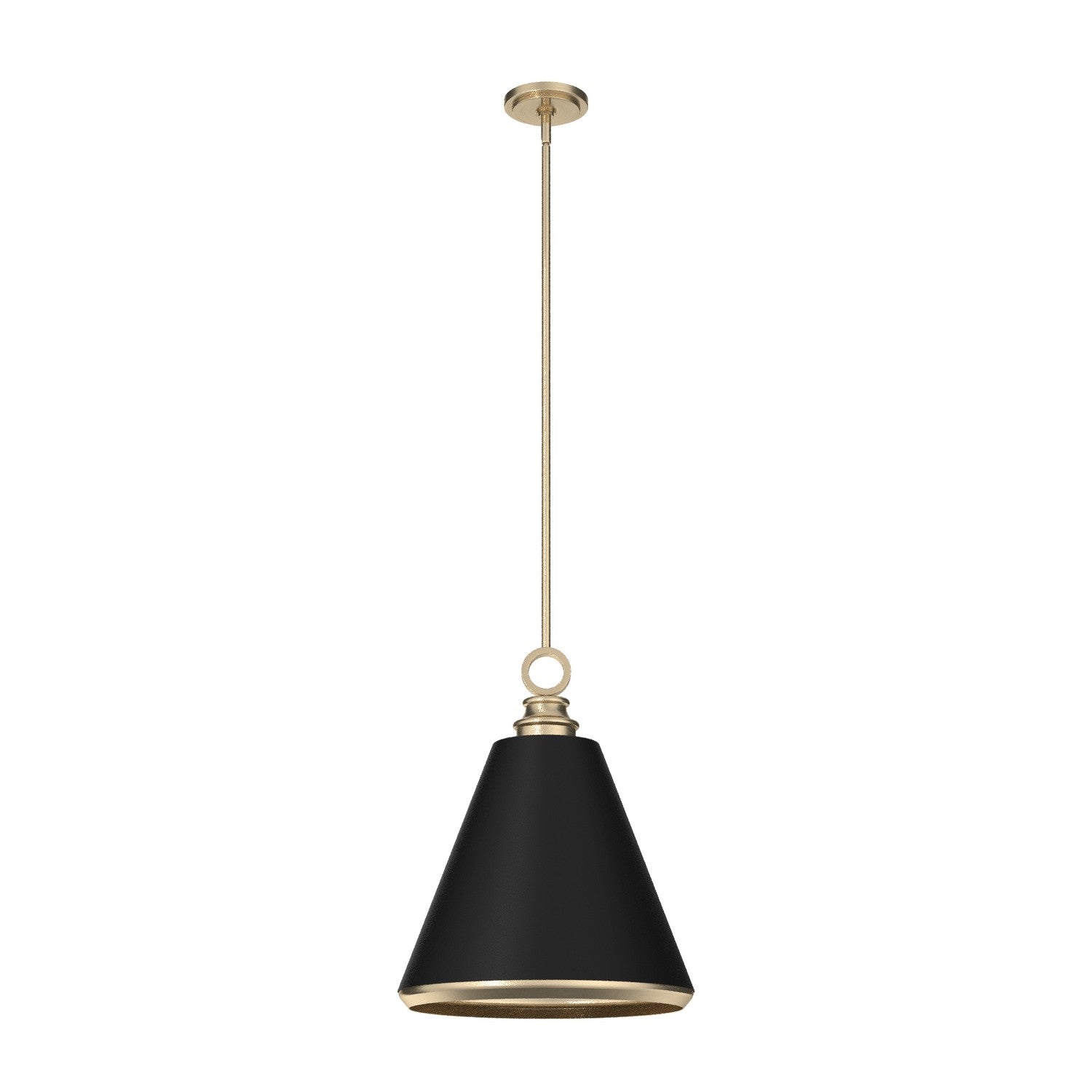 Hunter - 19446 - Three Light Pendant - Klein - Alturas Gold