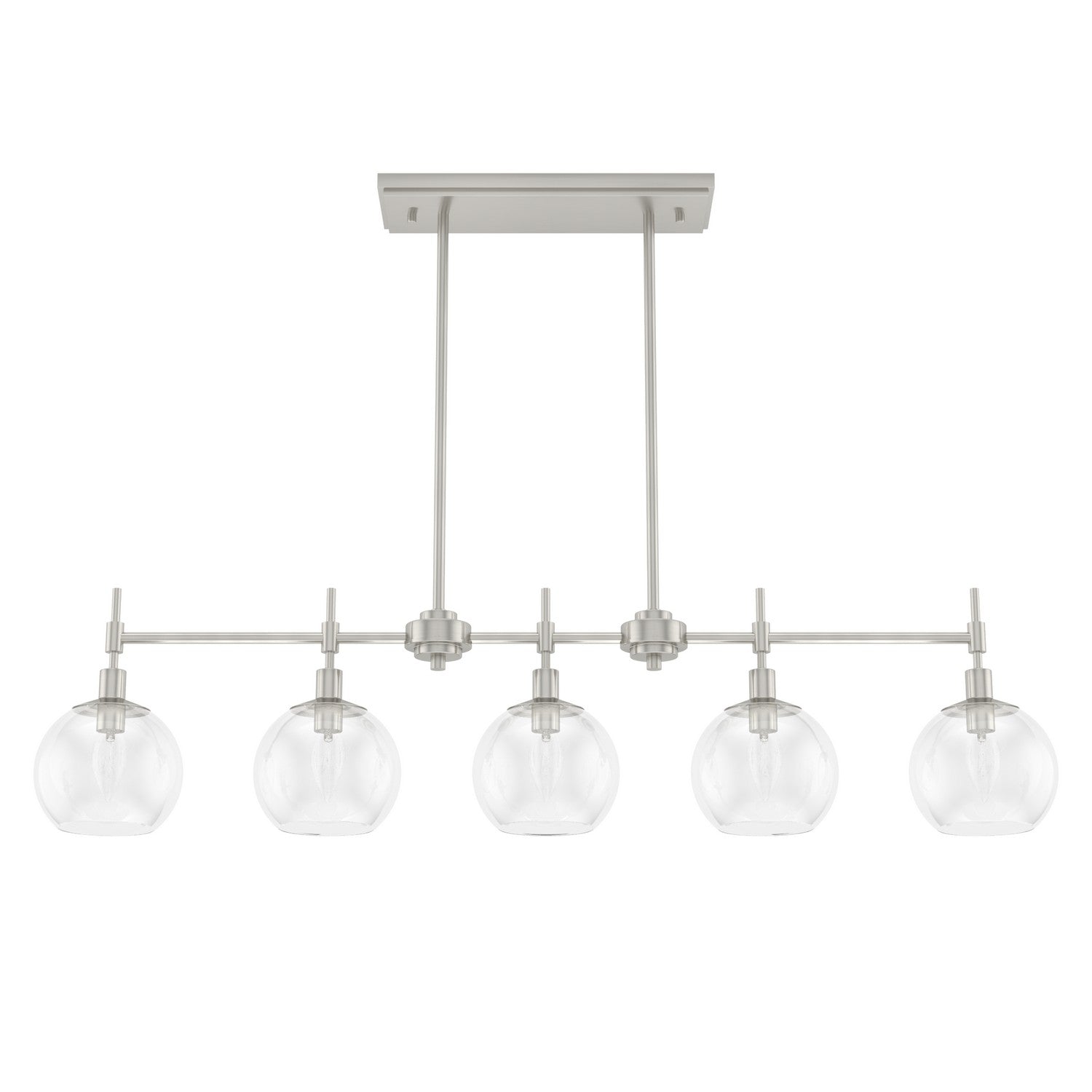 Hunter - 19748 - Five Light Chandelier - Xidane - Brushed Nickel
