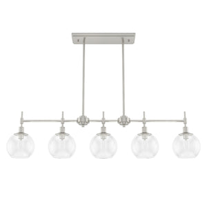 Hunter - 19748 - Five Light Chandelier - Xidane - Brushed Nickel
