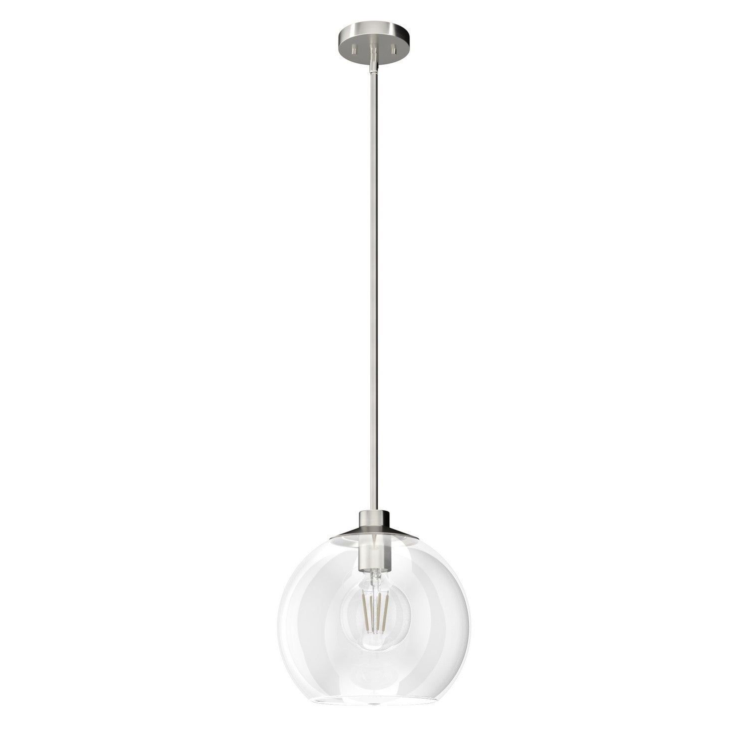 Hunter - 19754 - One Light Pendant - Xidane - Brushed Nickel