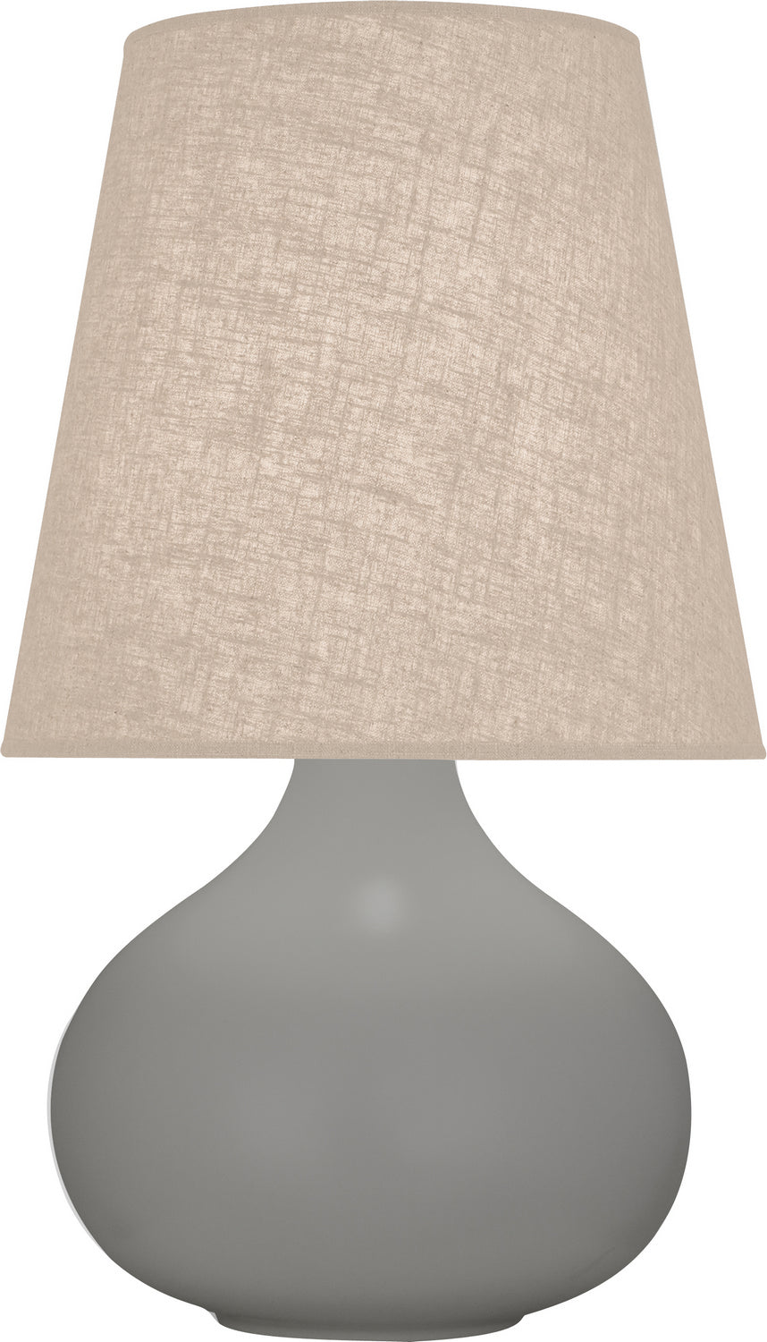 Robert Abbey - MST91 - One Light Accent Lamp - Small June - Matte Smokey Taupe Glazed Ceramic