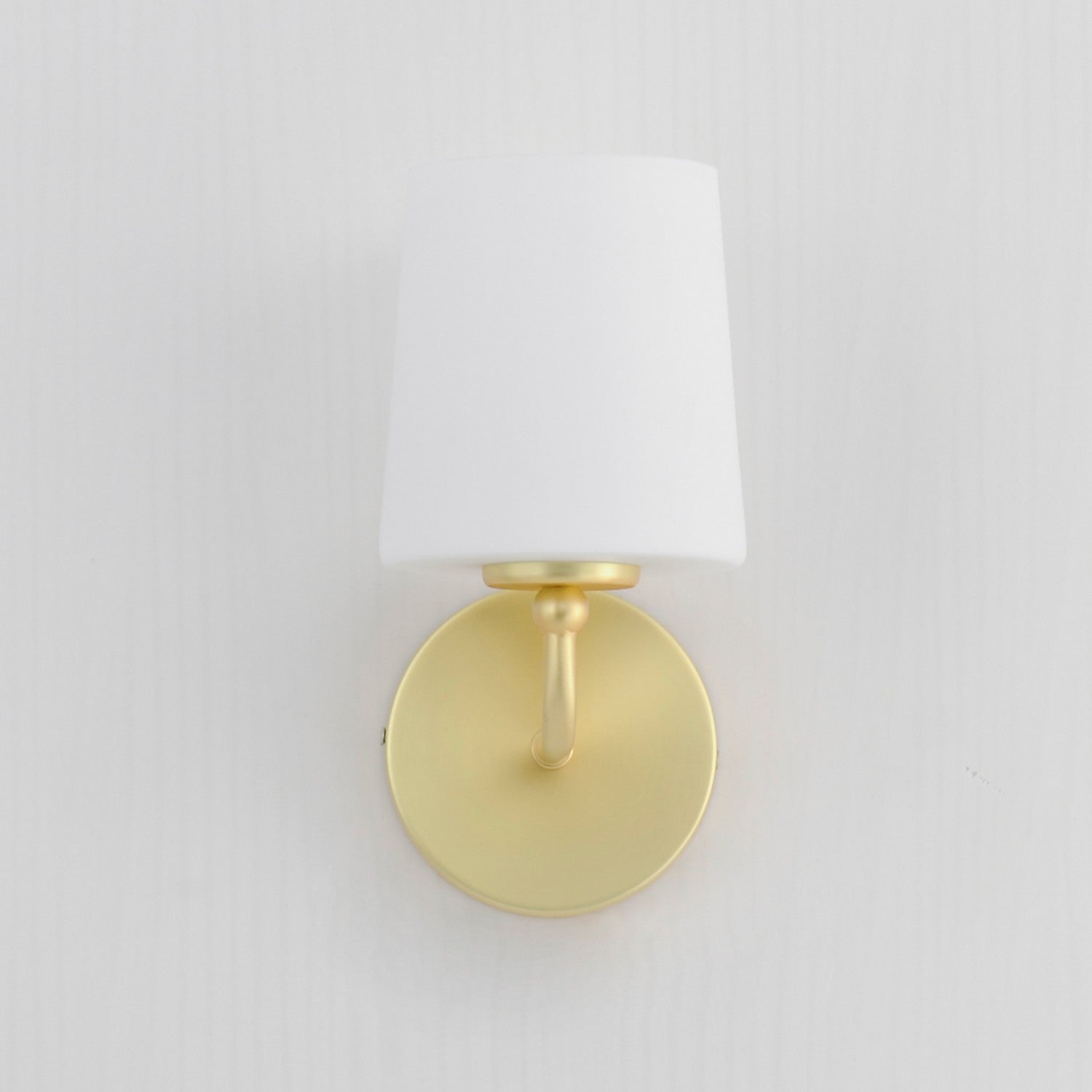 Maxim - 12091SWSBR - One Light Wall Sconce - Bristol - Satin Brass