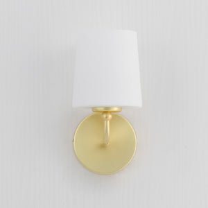 Maxim - 12091SWSBR - One Light Wall Sconce - Bristol - Satin Brass