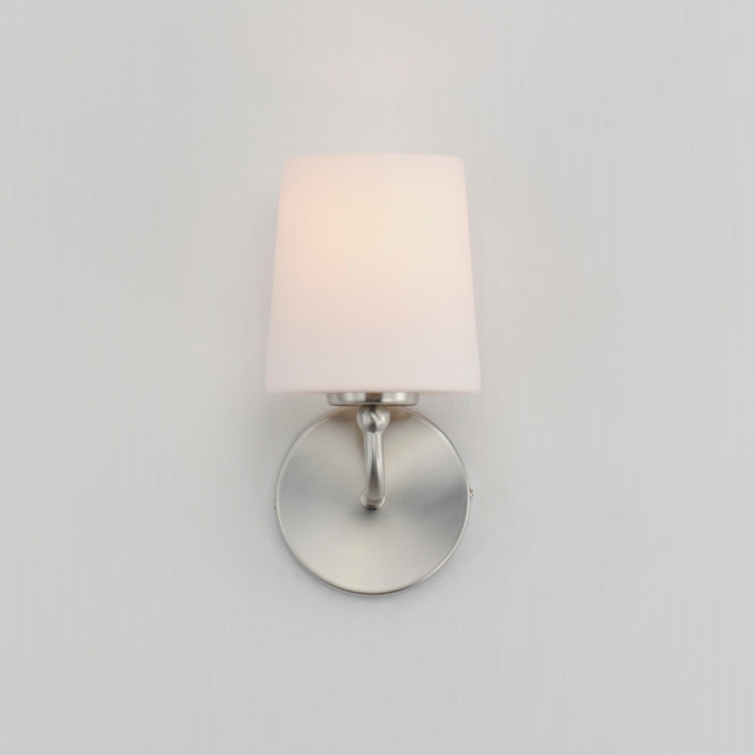 Maxim - 12091SWSN - One Light Wall Sconce - Bristol - Satin Nickel