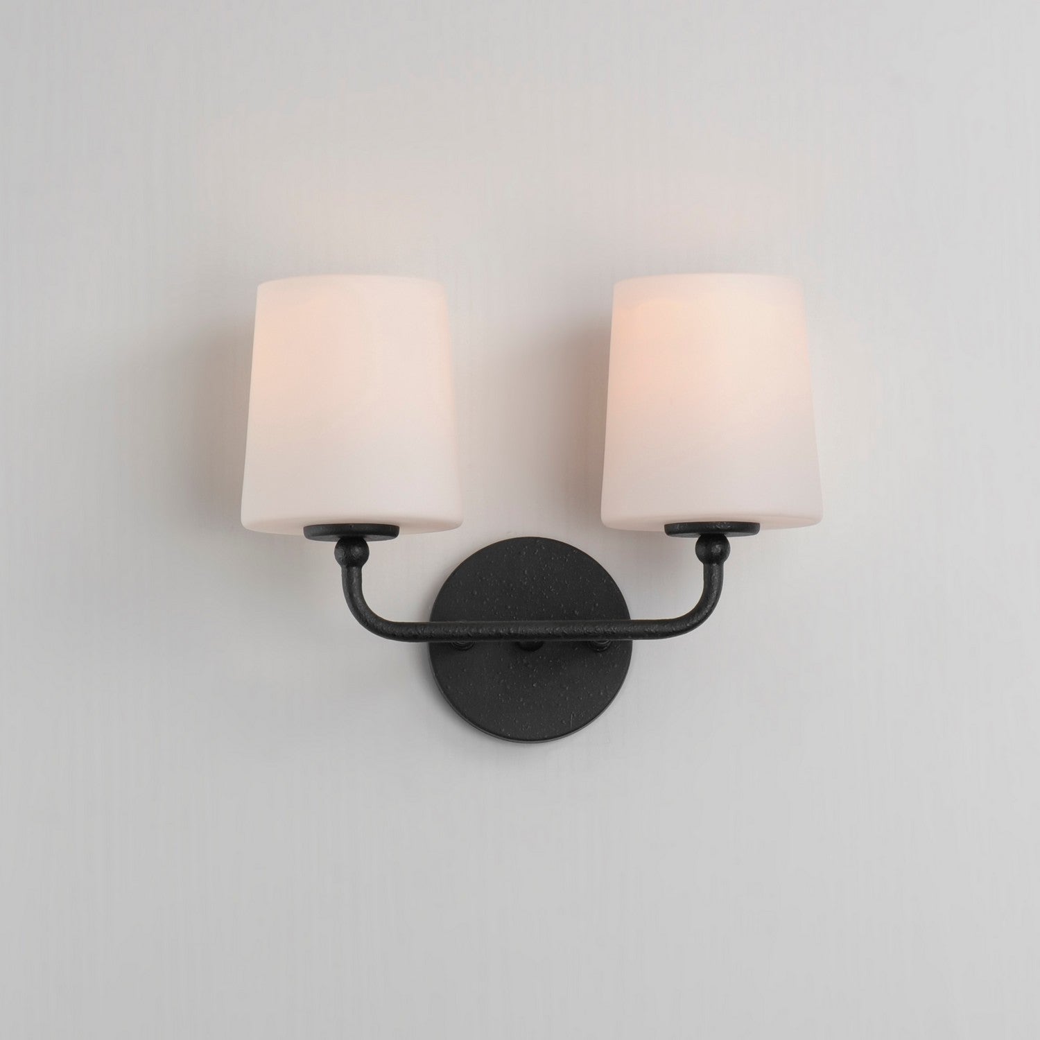 Maxim - 12092SWAR - Two Light Wall Sconce - Bristol - Anthracite