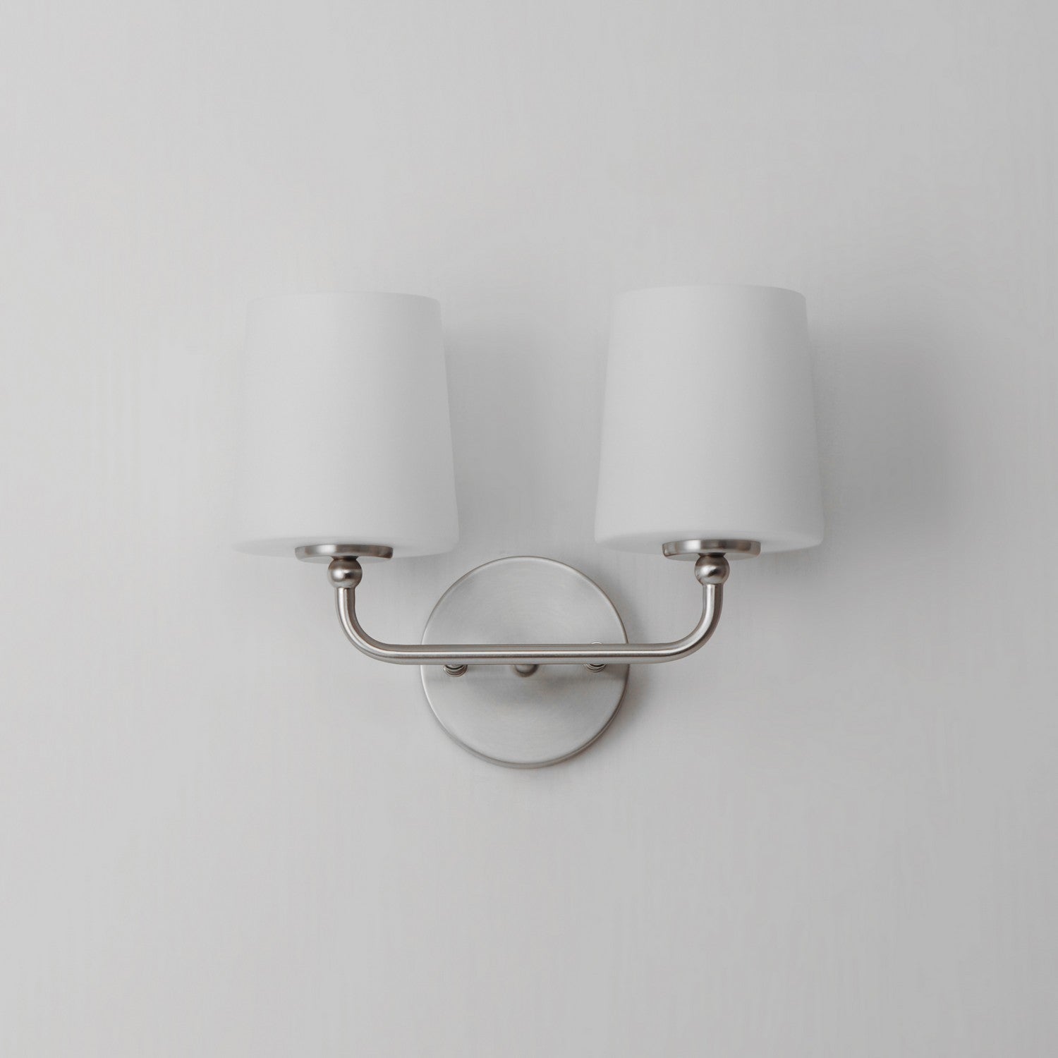 Maxim - 12092SWSN - Two Light Wall Sconce - Bristol - Satin Nickel