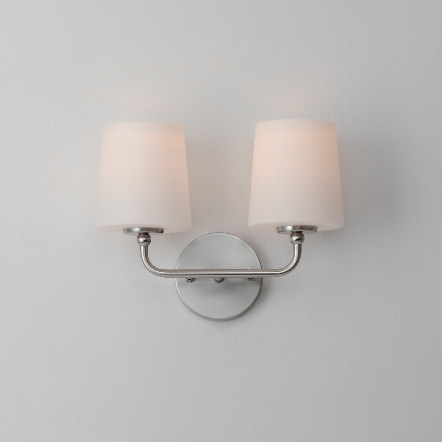 Maxim - 12092SWSN - Two Light Wall Sconce - Bristol - Satin Nickel