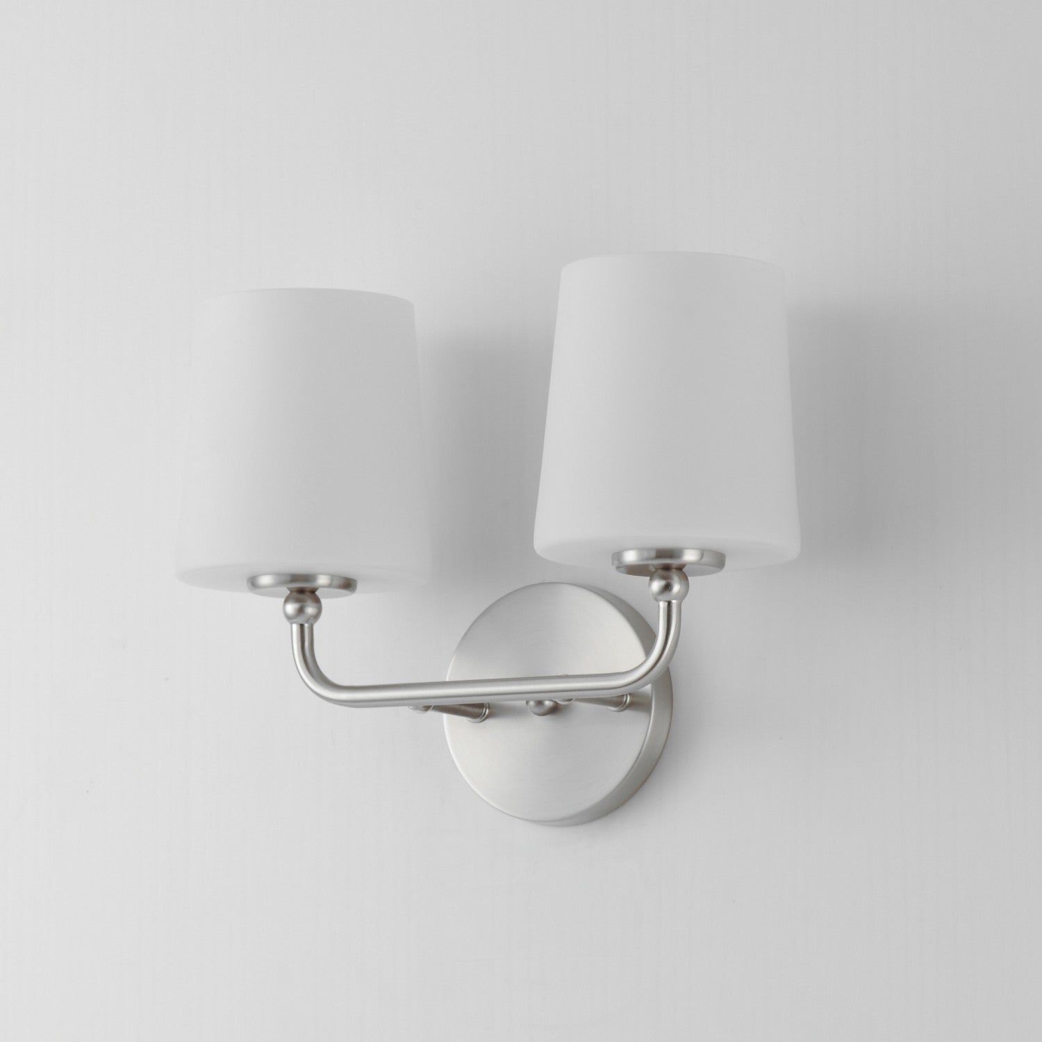 Maxim - 12092SWSN - Two Light Wall Sconce - Bristol - Satin Nickel