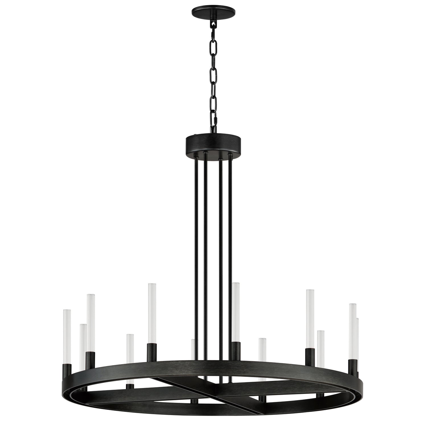 Maxim - 16164CRBK - LED Chandelier - Ovation - Black
