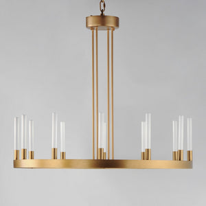 Maxim - 16164CRGLD - LED Chandelier - Ovation - Gold