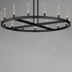 Maxim - 16168CRBK - LED Chandelier - Ovation - Black