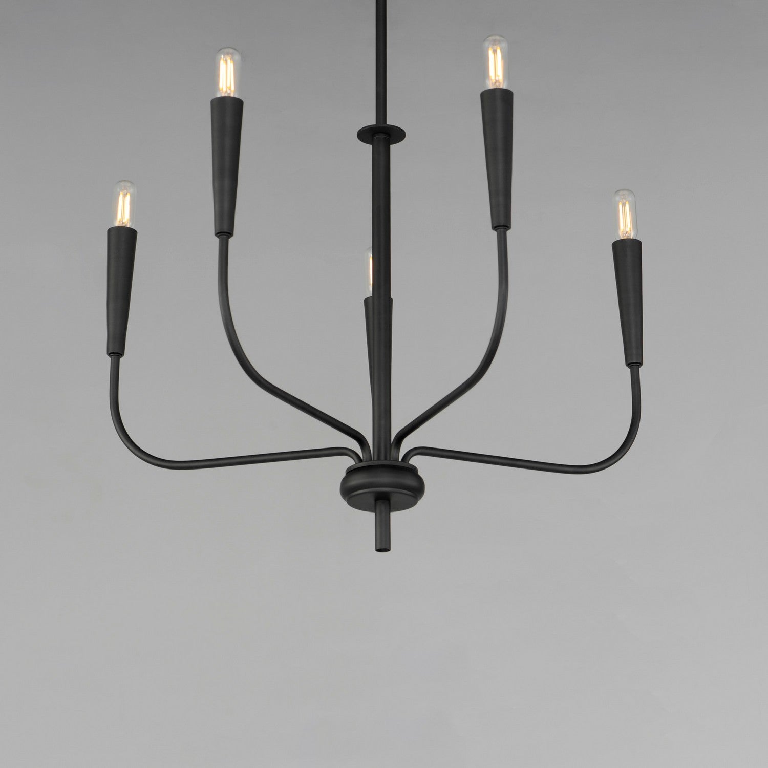 Maxim - 24815BK - Five Light Chandelier - Vela - Black