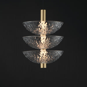 Maxim - 24983TCSBR - LED Pendant - Metropolis - Satin Brass