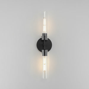 Maxim - 26370CLBK - LED Wall Sconce - Equilibrium - Black