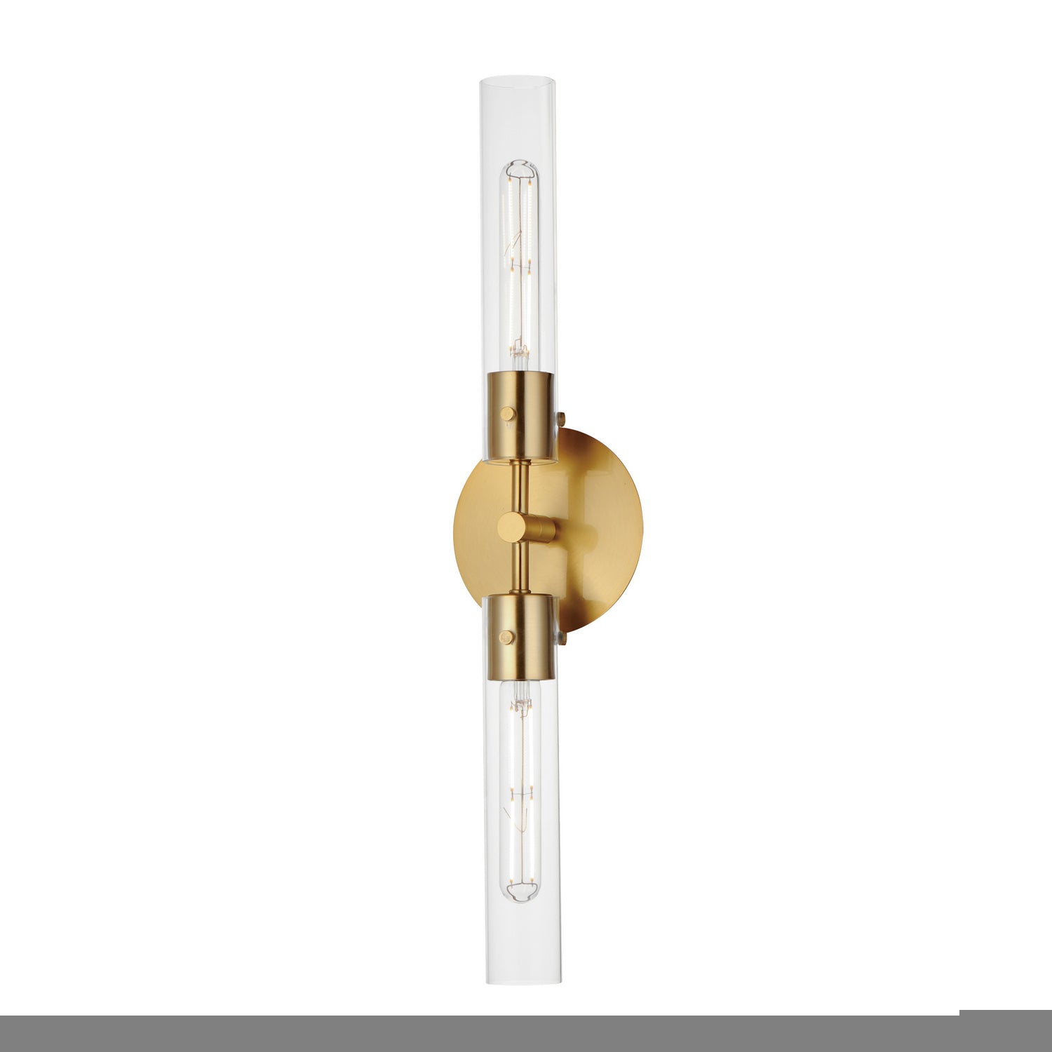 Maxim - 26370CLNAB - LED Wall Sconce - Equilibrium - Natural Aged Brass