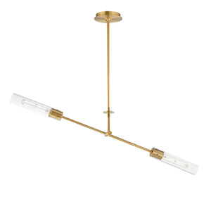 Maxim - 26372CLNAB - LED Pendant - Equilibrium - Natural Aged Brass