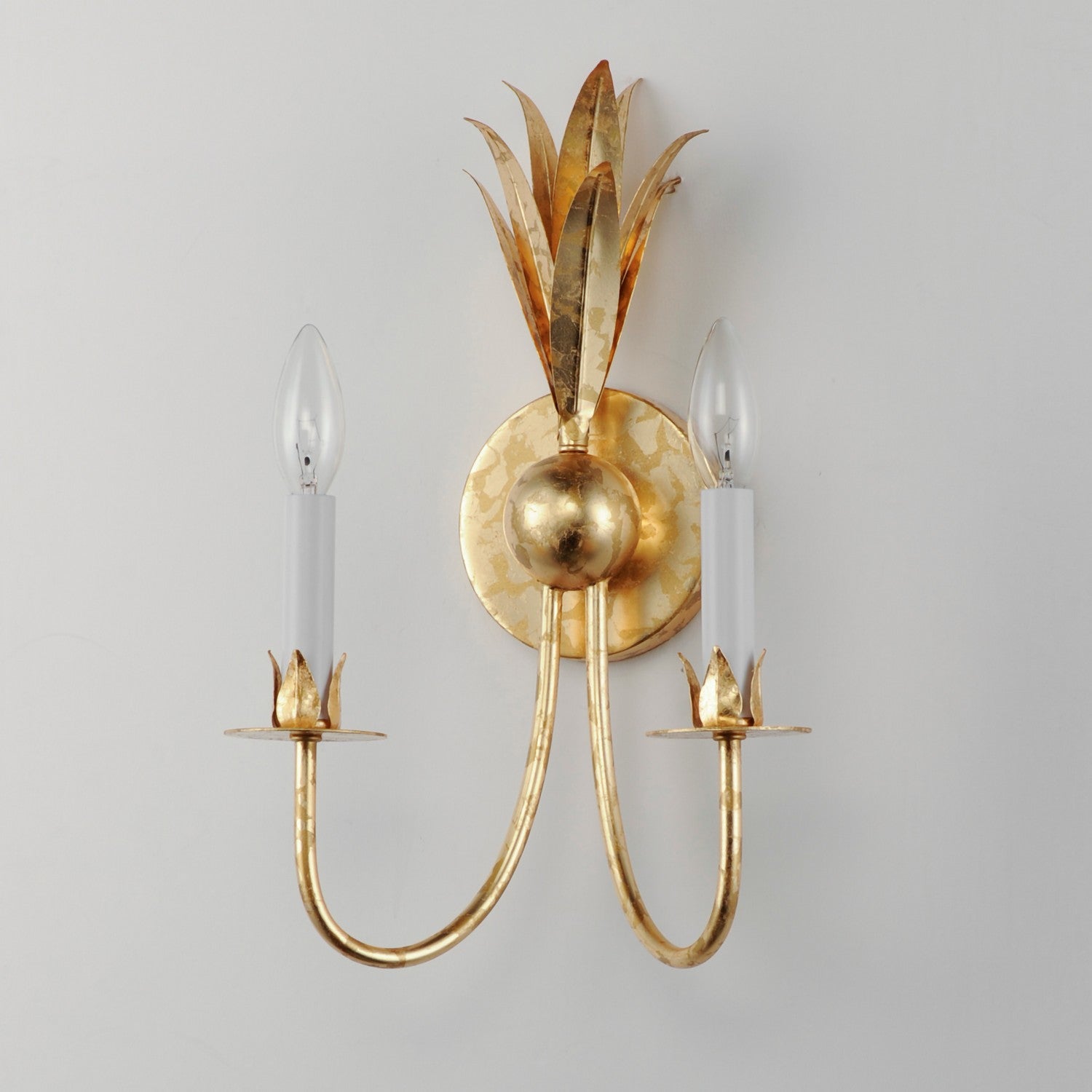 Maxim - 2882GL - Two Light Wall Sconce - Paloma - Gold Leaf