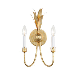 Maxim - 2882GL - Two Light Wall Sconce - Paloma - Gold Leaf