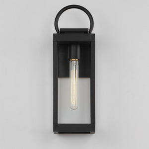 Maxim - 40314CLBK - One Light Outdoor Wall Sconce - Nassau Vivex - Black