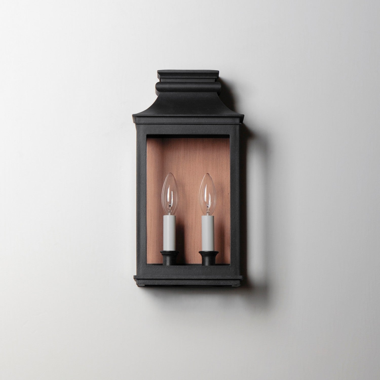 Maxim - 40914CLACPBO - Two Light Outdoor Wall Sconce - Savannah VX - Antique Copper / Black Oxide