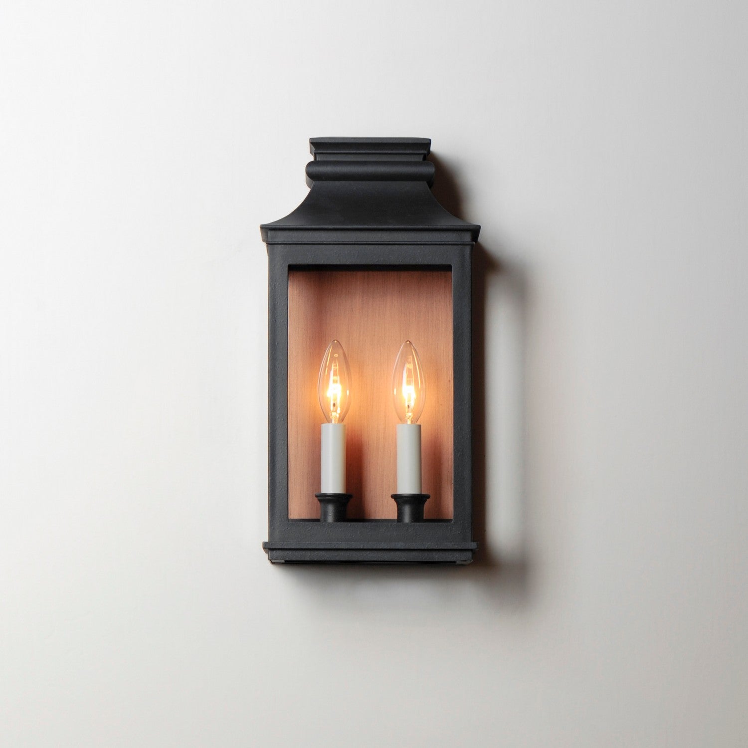 Maxim - 40914CLACPBO - Two Light Outdoor Wall Sconce - Savannah VX - Antique Copper / Black Oxide